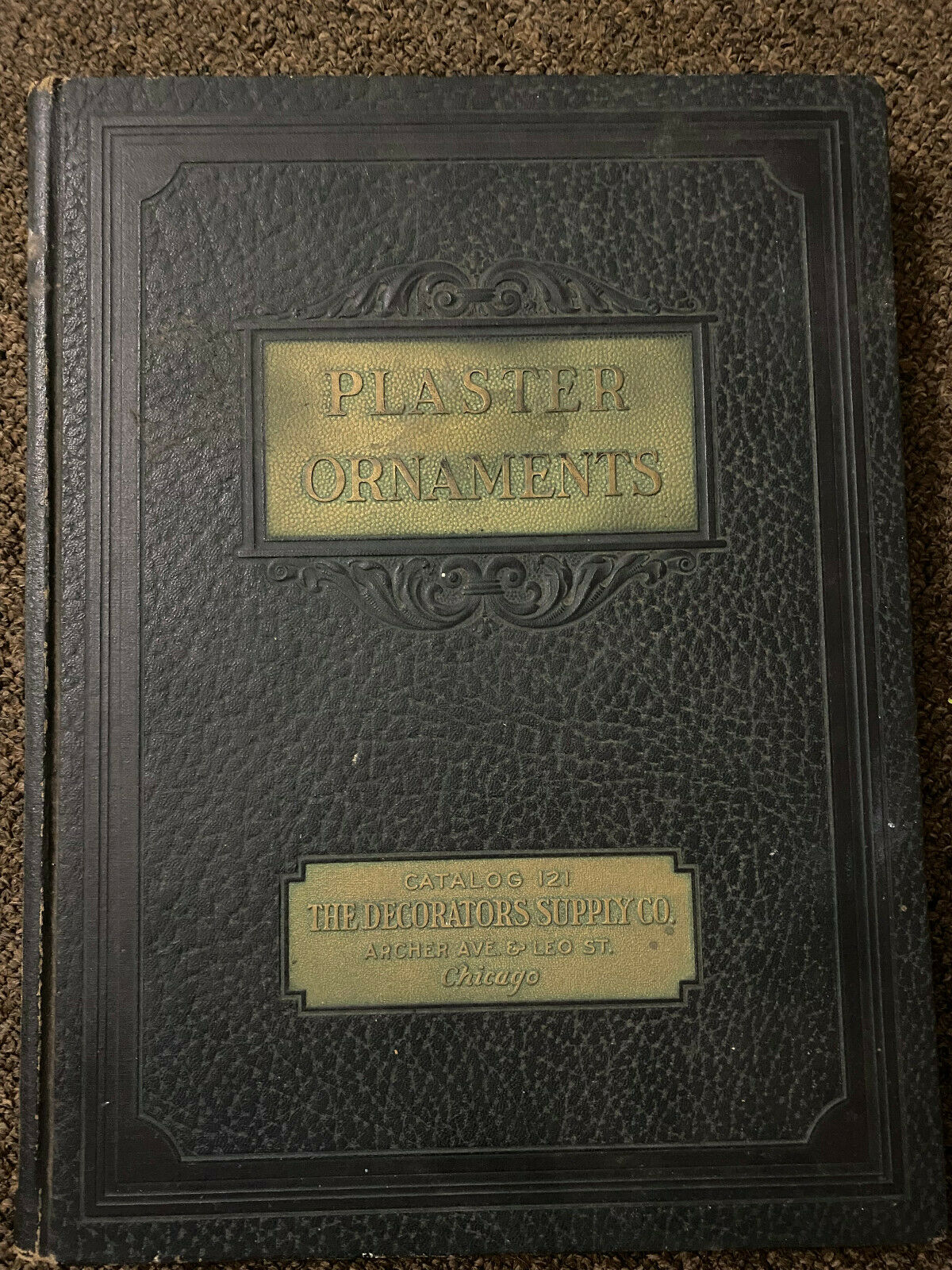 Plaster Ornaments - Decorators Supply Co. Catalog 121