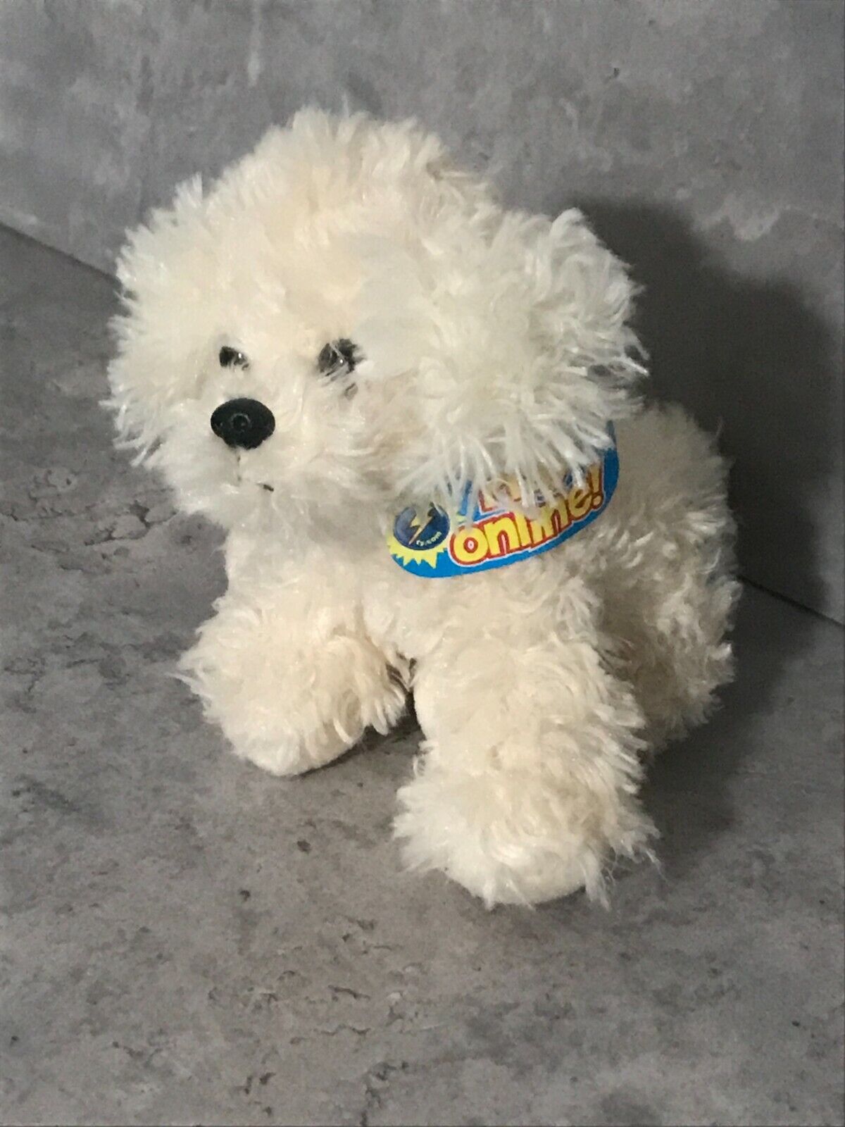 Ty Beanie Baby Bb 2.0 - Rascal The Dog (6 Inch) With Tag Puppy White 2007